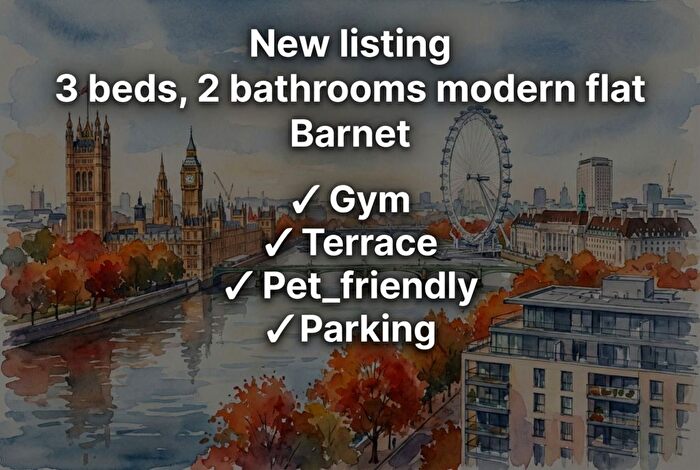 3 Bedroom Flat To Rent In Caversham Road, London, NW9