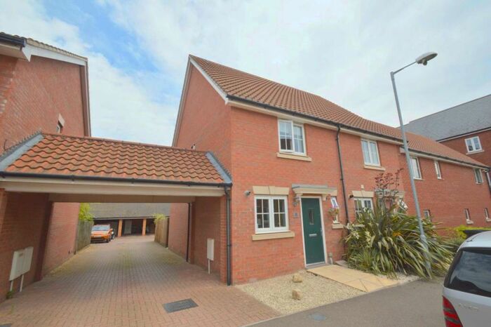 2 Bedroom Semi-Detached House To Rent In Woodpecker Way, Costessey, NR8