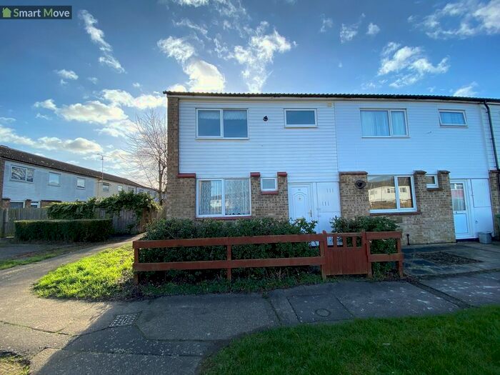 3 Bedroom End Of Terrace House To Rent In Risby, Bretton, Peterborough, Cambridgeshire., PE3