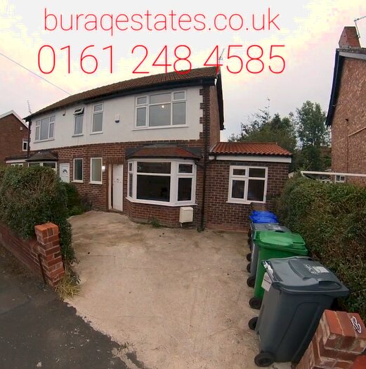 5 Bedroom Semi-Detached House To Rent In Edgeworth Drive, Manchester, M14