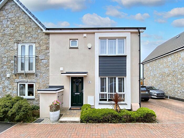 3 Bedroom Semi-Detached House For Sale In Modern Family Home With Landscaped Garden, Helston, TR13