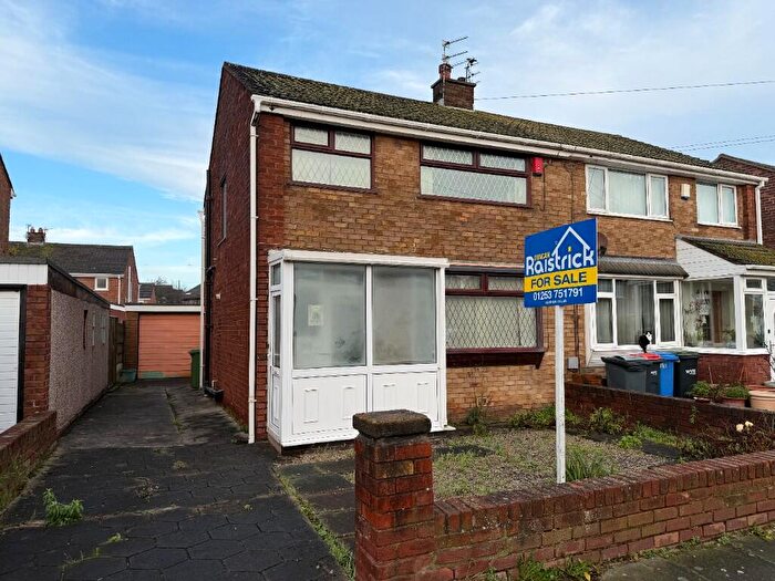 3 Bedroom Semi Detached House For Sale In Ledbury Road, Blackpool, Lancashire, FY3