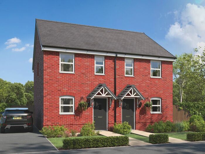 2 Bedroom Semi-Detached House For Sale In "The Alnmouth" At Waterhouse Way, Peterborough, PE7