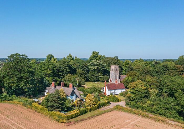 2 Bedroom Semi-Detached House For Sale In Church Cottages, Little Glemham, Woodbridge, Suffolk, IP13