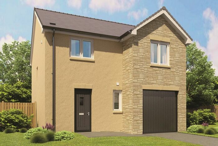 3 Bedroom Semi-Detached House For Sale In "The Chalmers - Plot " At Milton Bridge, Penicuik, EH26