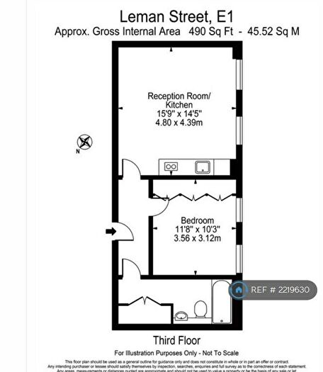 1 Bedroom Flat To Rent In Leman Street, London, E1