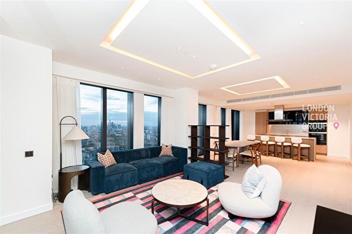 3 Bedroom Flat To Rent In River Park Tower, Nine Elms Lane, London, SW8