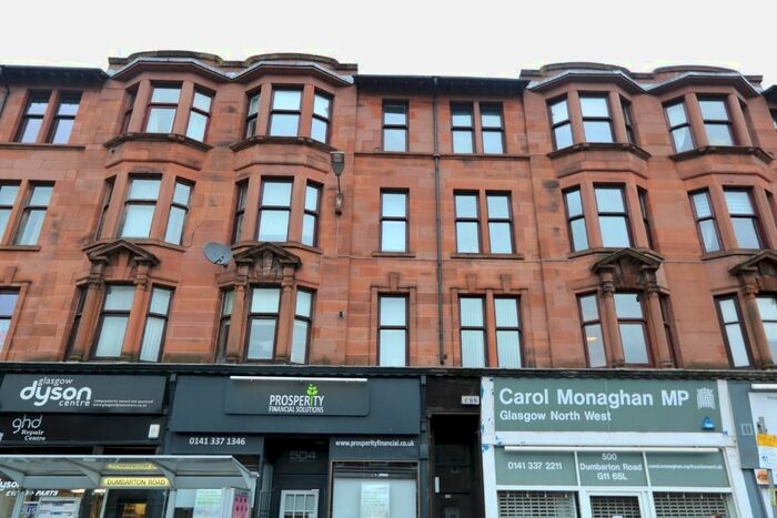 1 Bedroom Flat To Rent In Dumbarton Road, Glasgow, G11