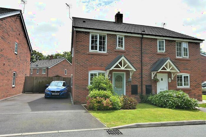 2 Bedroom Semi-Detached House For Sale In Twemlow Manor Fields, Twemlow, CW4