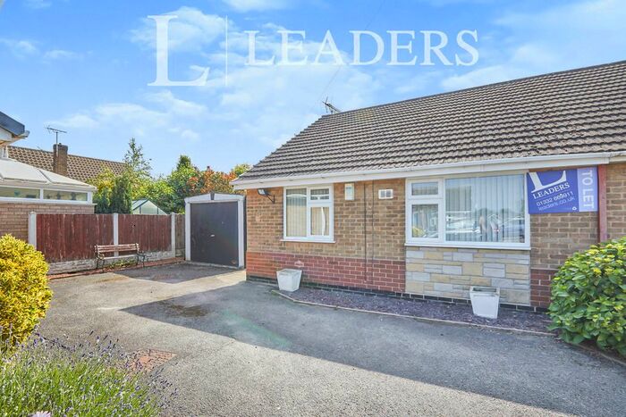 2 Bedroom Bungalow To Rent In St. Stephens Close, Central Avenue, Borrowash, Derby, DE72