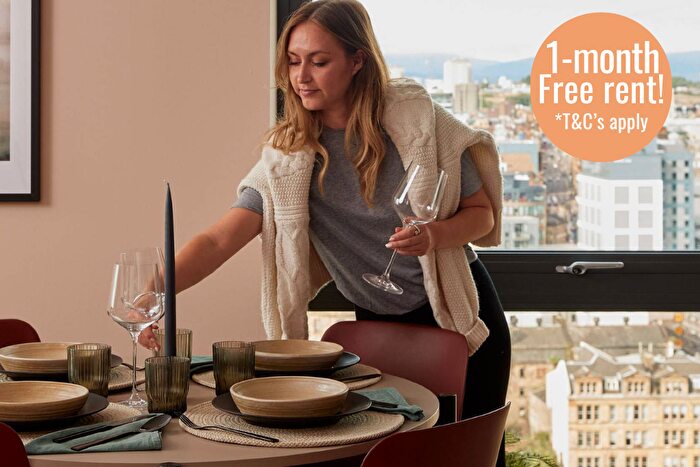 1 Bedroom Flat To Rent In Solasta Riverside, Clyde Place, Glasgow, G5