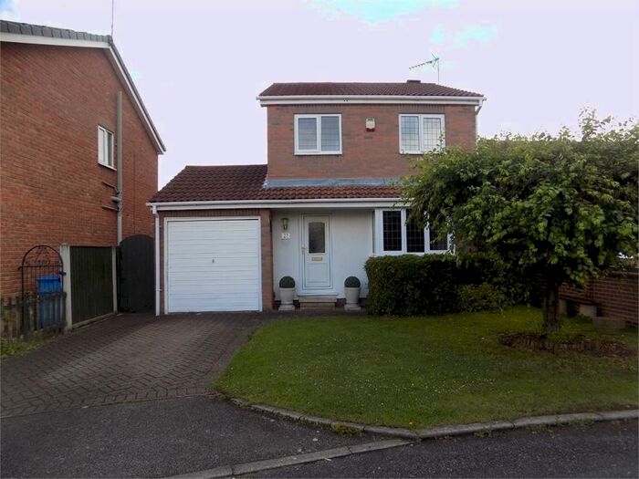 3 Bedroom Detached House To Rent In Pasture Close, Worksop, Nottinghamshire, S80