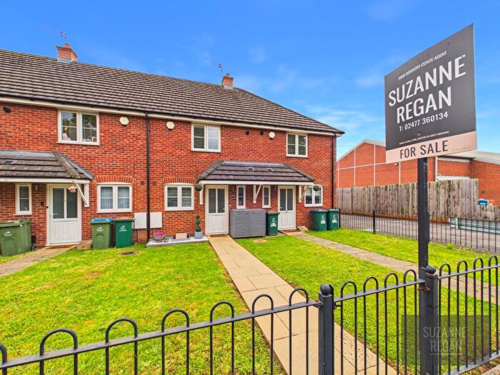 2 Bedroom Terraced House For Sale In Templar Avenue, Tile Hill, Coventry, CV4