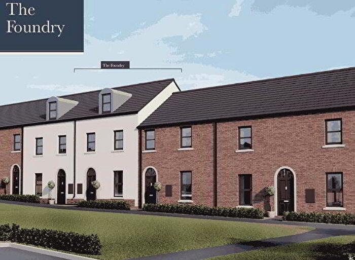 3 Bedroom TownHouse For Sale In The Foundry, Hinchfields, Ballynahinch, BT24