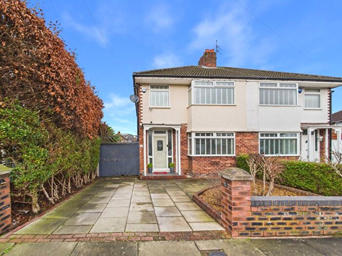 3 Bedroom Semi Detached House For Sale In Manor Way, Woolton, Liverpool., L25