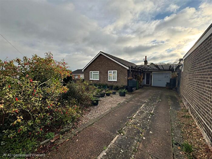 2 Bedroom Detached Bungalow For Sale In Bull Close, East Tuddenham, Dereham, NR20