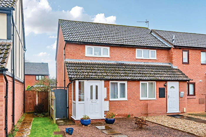 1 Bedroom End Of Terrace House For Sale In Thomas Close, Hereford, HR2