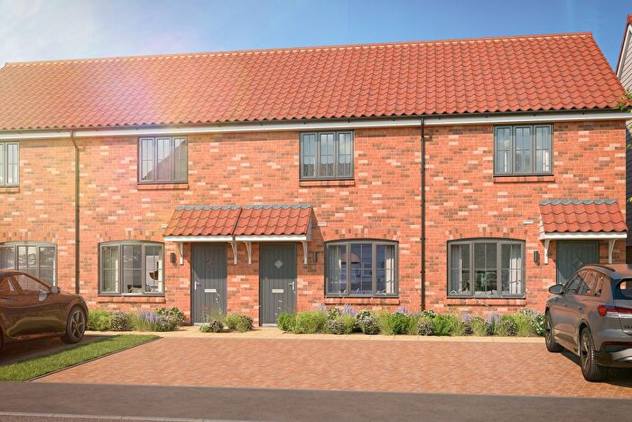 2 Bedroom End Of Terrace House For Sale In "The Lavender" At Station Road, Kennett, Newmarket, CB8