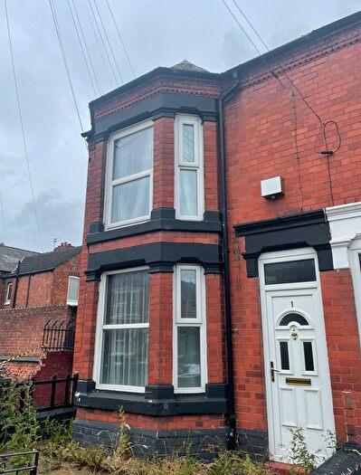 3 Bedroom End Of Terrace House To Rent In Nelson Street, Crewe, CW2