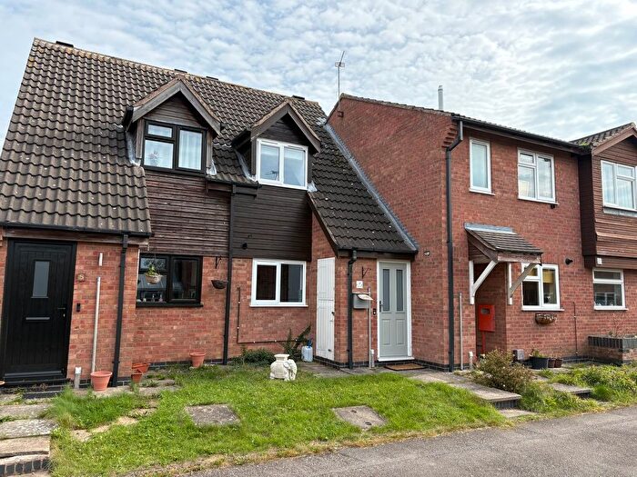 2 Bedroom Terraced House For Sale In Darwin Close, Broughton Astley, Leicester, LE9