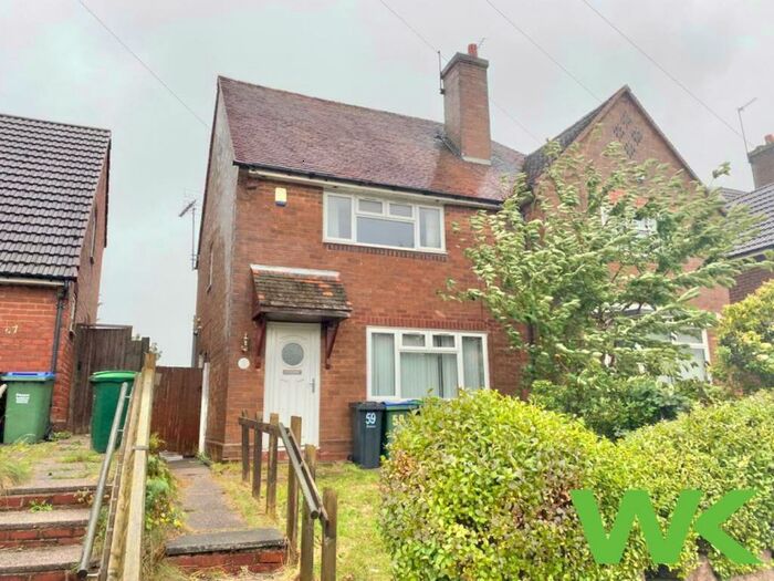 2 Bedroom Semi-Detached House To Rent In Westminster Road, West Bromwich, B71