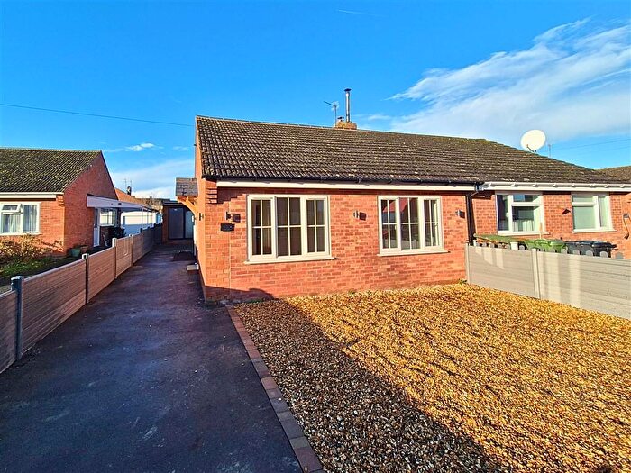 2 Bedroom Semi-Detached Bungalow For Sale In Caradoc Drive, Leominster, Herefordshire, HR6