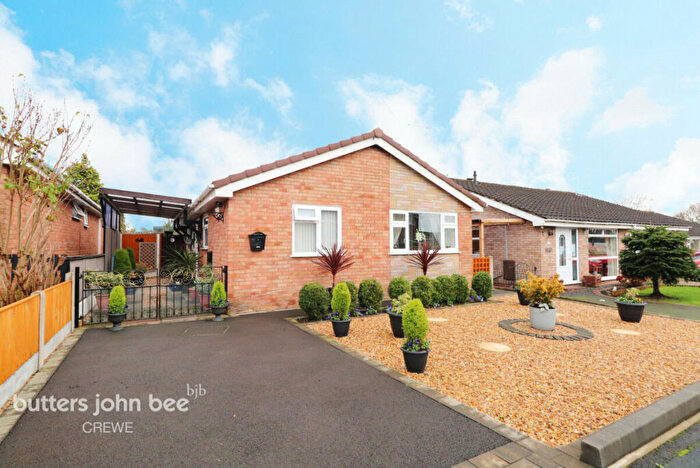 2 Bedroom Detached Bungalow For Sale In Sharnbrook Drive, Crewe, CW2