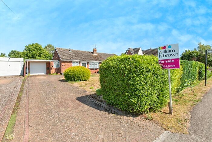 2 Bedroom Semi-Detached Bungalow For Sale In North End, Bassingbourn, Royston, SG8