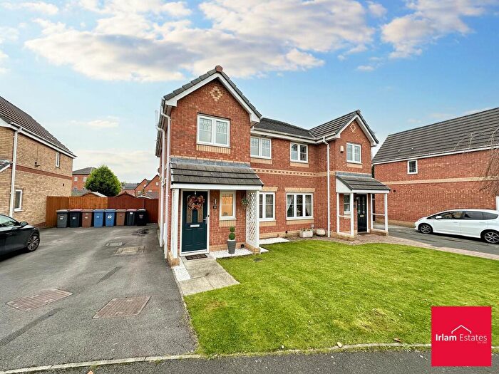 3 Bedroom Semi-Detached House For Sale In Stickens Lock Lane, Irlam, M44
