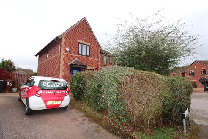 2 Bedroom Semi Detached House To Rent In Oxburgh Court, East Hunsbury, Northampton, NN4