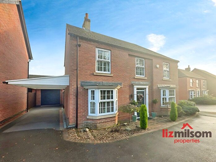 4 Bedroom Detached House For Sale In Flora Lane, Measham, Swadlincote, Derbyshire, DE12