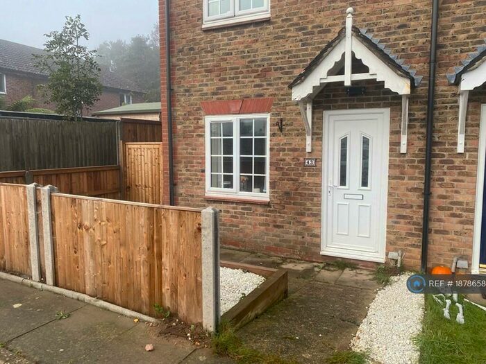 2 Bedroom End Of Terrace House To Rent In Freeland Close, Taverham, Norwich, NR8