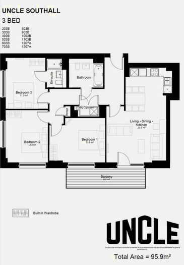 3 Bedroom Flat To Rent In Uncle Southall, Merrick Road, Southall, Middlesex, UB2