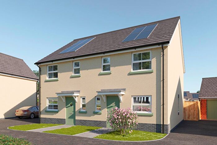 3 Bedroom Semi Detached House For Sale In "The Turner E Semi-Detached E Coming Soon" At Chippenham Road, Lyneham, Chippenham, SN15