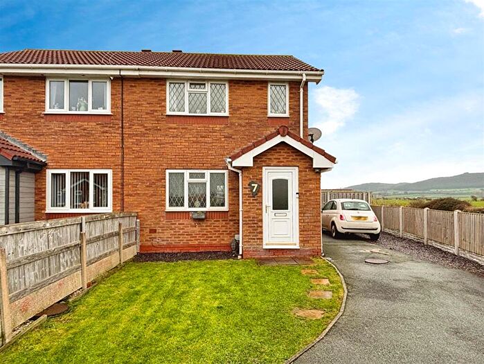 2 Bedroom Semi Detached House For Sale In Llys Yr Eos, Belgrano, Conwy, LL22