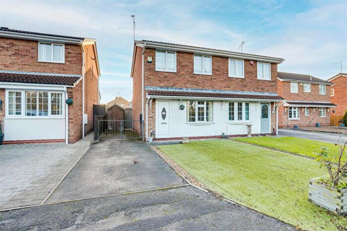 2 Bedroom Semi Detached House For Sale In Borman Close, Hempshill Vale, Nottinghamshire, NG6