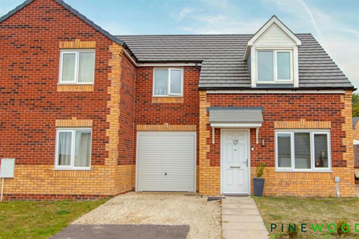 3 Bedroom Semi Detached House For Sale In Rosewood Avenue, Bolsover, Chesterfield, S44