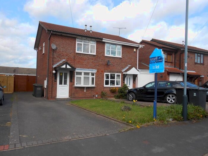 2 Bedroom Semi-Detached House To Rent In Holbein Close, Bedworth, Warwickshire, CV12