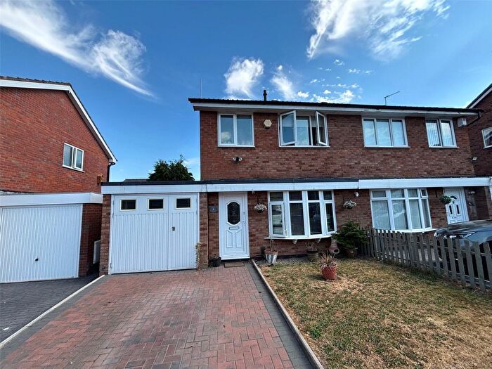 3 Bedroom Semi-Detached House For Sale In Bramwell Close, St. Georges, Telford, Shropshire, TF2