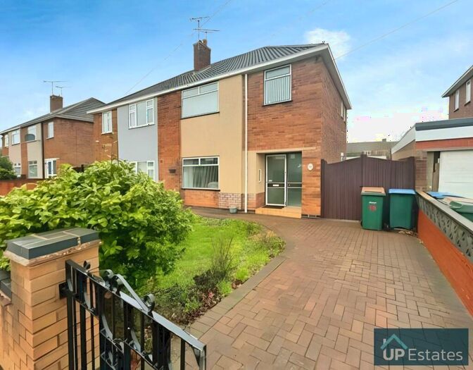 3 Bedroom Semi-Detached House To Rent In Glentworth Avenue, Coventry, CV6