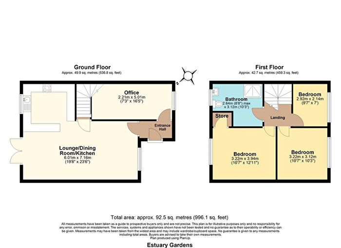4 Bedroom Semi-Detached House For Sale In Estuary Gardens, Great Wakering, Essex, SS3