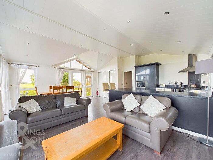 3 Bedroom Lodge For Sale In Staithe Road, Burgh St. Peter, Beccles, NR34