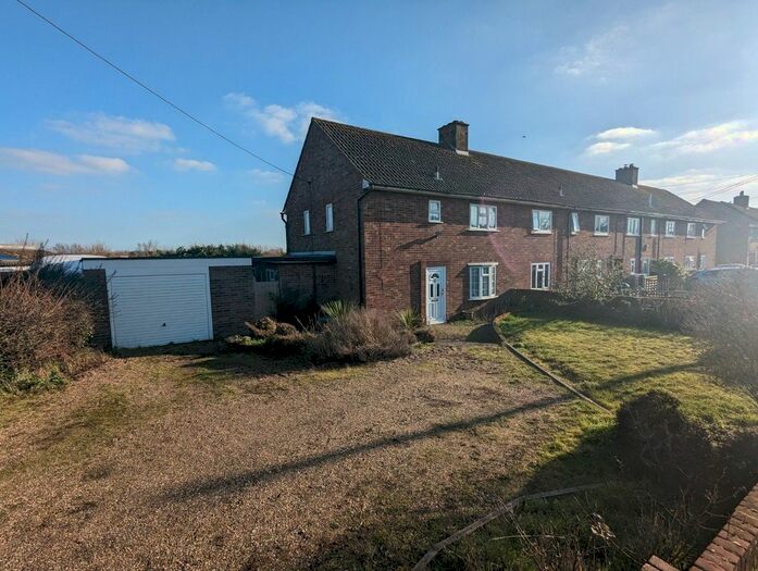 3 Bedroom End Of Terrace House For Sale In Festival Close, Benhall, Saxmundham, IP17