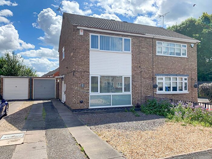 2 Bedroom Semi-Detached House To Rent In Lancaster Way, Glen Parva, LE2