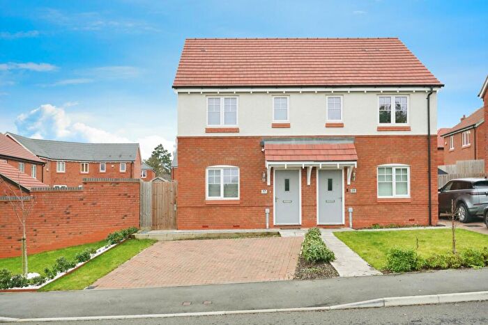 2 Bedroom Semi-Detached House For Sale In Perkins Close, Coalville, Leicestershire, LE67