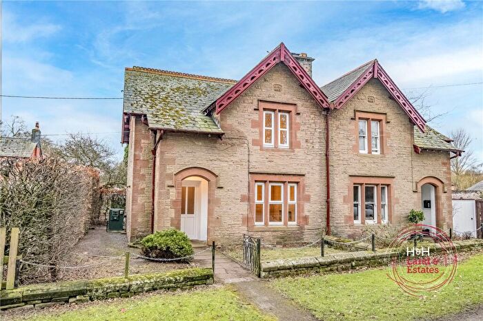 2 Bedroom Semi Detached House For Sale In Hall Cottages, Calthwaite, Penrith, Cumbria, CA11