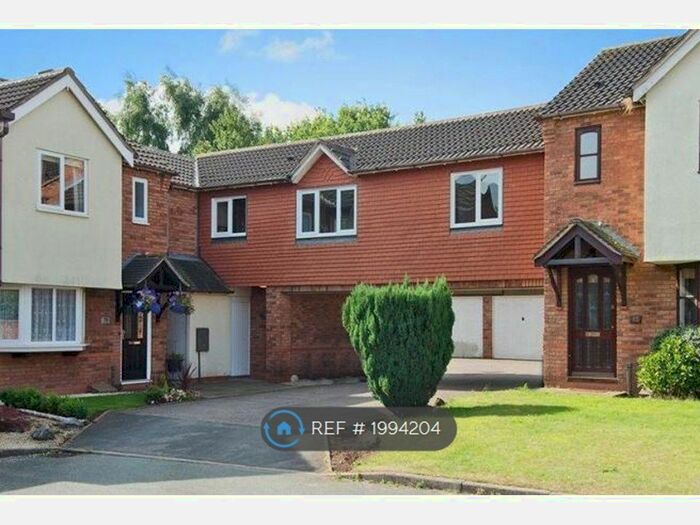 1 Bedroom Terraced House To Rent In Manor Rise, Lichfield, WS14