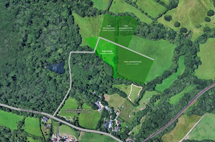 Land For Sale In The Hyde, Powder Mill Lane, Tunbridge Wells, Kent, TN4