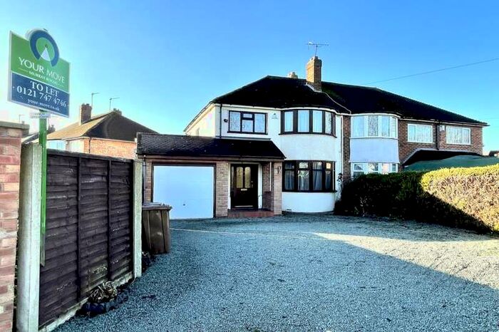 3 Bedroom Semi-Detached House To Rent In Manor Park Road, Castle Bromwich, Birmingham, B36