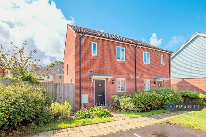 2 Bedroom Semi-Detached House To Rent In Almond Drive, Cringleford, Norwich, NR4